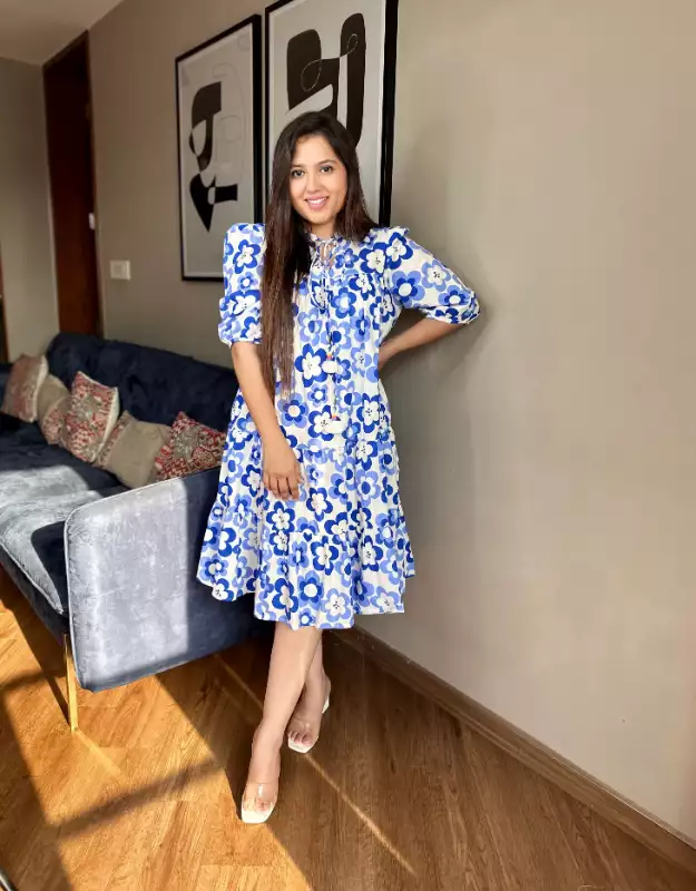 Buy online Women's Fit & Flare Floral Dress from western wear for Women by  Fashion2wear for ₹609 at 59% off | 2024 Limeroad.com